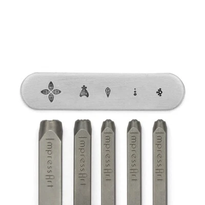 Paquete de estampación metálica de diseño Mandala serie 5, patrón de adorno ImpressArt Foto 1 de 3