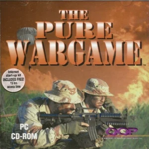 PURE WARGAME (CD-ROM de PC en estuche joya) 1995, nuevo sellado de fábrica - Imagen 1 de 2