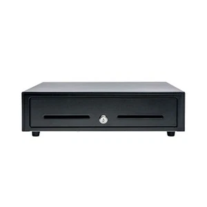 Cajón de efectivo negro Star Micronics 37968760 CD3-1616BK55-S2 16WX16D 5 BILLETES-5 MONEDAS - Imagen 1 de 2