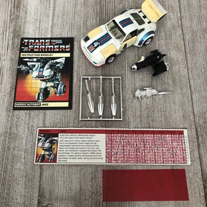 Vintage 1984 G1 Transformers Hasbro Action Figure Jazz Complete - Picture 1 of 13