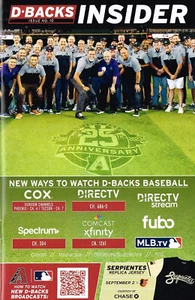 2023 Diamondbacks Dbacks Insider Program Issue #10 Magazine - 25th Anniverary - Picture 1 of 1
