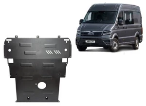 Steel Underride Guard for Engine Compatible with Man Tge (2021 - ) - Picture 1 of 7
