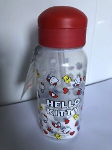 ZAK! Hello Kitty Children’s Water Bottle With Pop Up Draw
