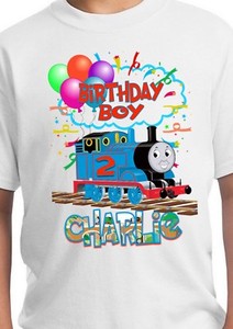 thomas the train birthday shirt 