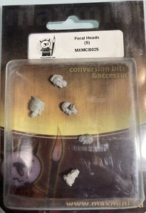 New Maxmini Feral Heads (5) MXMCB025 Conversion Bits And Accessories - Picture 1 of 1