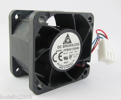 1pc 40x40x28mm 40mm DELTA FFB0412SHN DC Fan 4028 12V 0.6A - Image 1 of 3