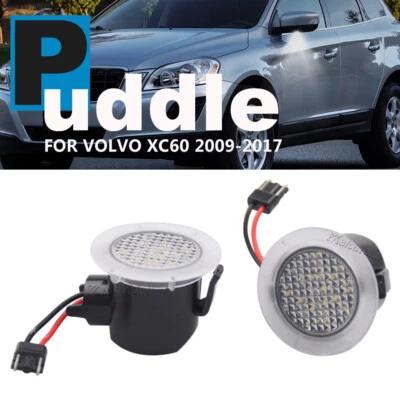 LED Side Towing Mirror Puddle Light For Volvo XC60 2009 2010 2011 2012 2013-2017 - Изображение 1 из 4
