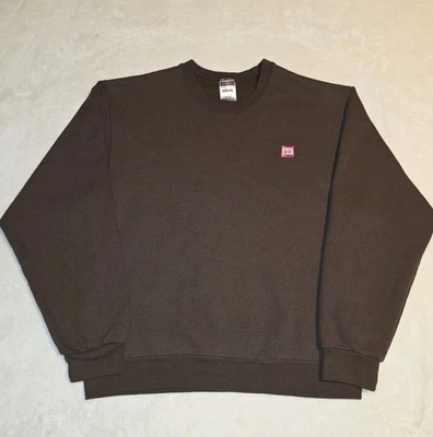 Dunkin Donuts Jerzees Employee Sweatshirt Size Med Uniform Pullover Sweater Work - Image 1 of 4