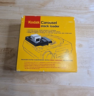 Kodak Carousel Stack Loader for Slide Projectors – Vintage Accessory in Box - Image 1 of 4