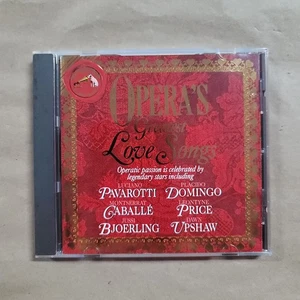 Opera's Greatest Love Songs By Various (Audio CD 1993) - Bild 1 von 3