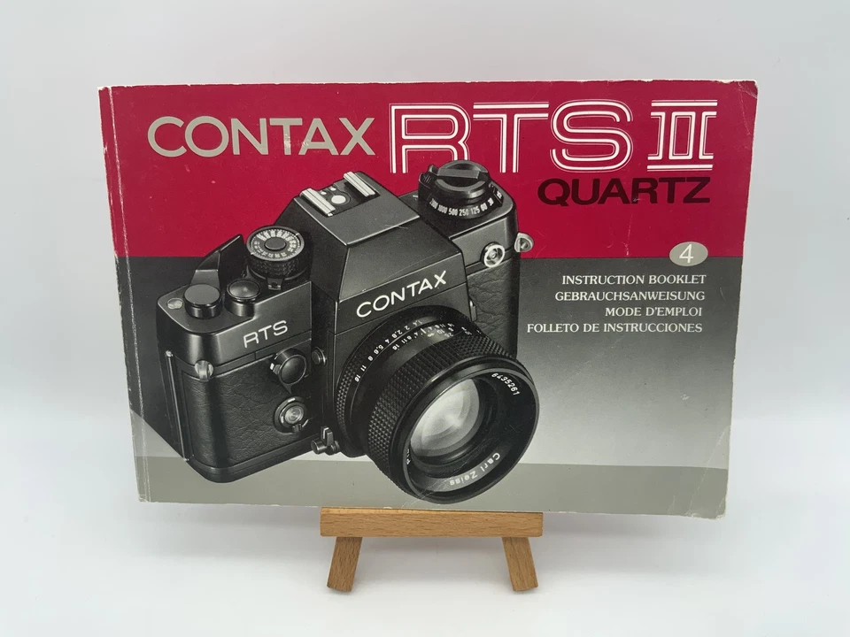 Contax RTS II Quartz Instructions for Use Manual German - Image 1 of 1