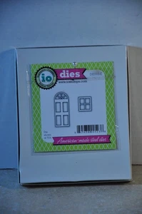 Miniature Arched Door & Square Window Steel Dies by Impression Obsession DIE110E - Picture 1 of 3