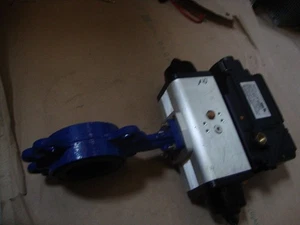 KSB Pneumatische Absperrklappe mit Switch Box+Control Valve(3G6K6XC)+(F05/F07 .. - Bild 1 von 8