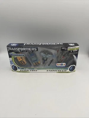 Transformers Dark of the Moon Cyberverse Bumblebee vs Starscream Toys 'R Us Set - Image 1 of 2