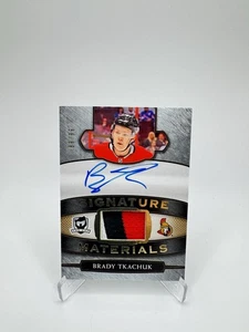2018-19 Upper Deck The Cup Brady Tkachuk Rookie Patch Auto /99. Senators - Picture 1 of 2