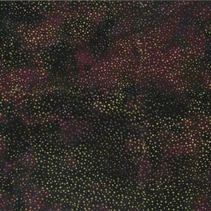 Zinfandel Dots 44" batik by Hoffman, 885-390, Greenhouse - Picture 1 of 1