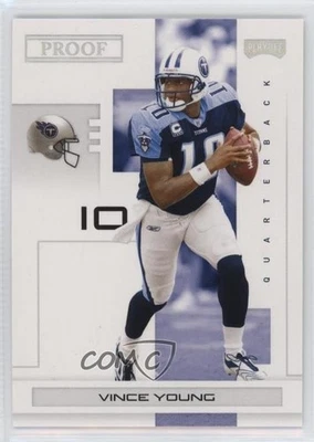 2007 Playoff NFL Playoffs Silver Proof /50 Vince Young #97 - Image 1 of 2