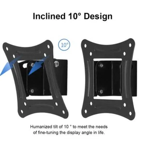 Wall Mount TV Bracket Tilt for 14-26 Inch LED, LCD Flat Screen TV and Monitor - Picture 1 of 10