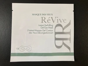 ReVive Masque des Yeux Instant De-puffing Gel Eye Mask x 1 New, Sealed - Picture 1 of 2