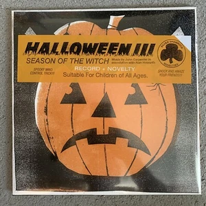 CARPENTER/HOWARTH HALLOWEEN III SOUNDTRACK LIMITED SPLATTER VINYL New Sealed - Picture 1 of 2
