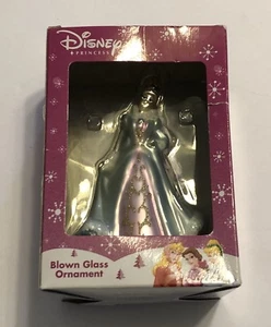 Adorno de Navidad de vidrio soplado princesa Disney nuevo en caja - Imagen 1 de 6