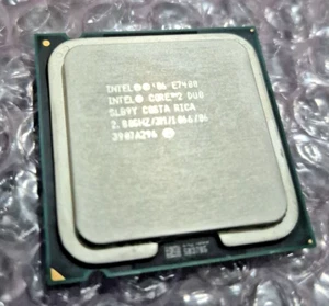 Intel Dual Core E7400 SLB9Y LGA775 CPU Processor 2.8GHz tested working - Picture 1 of 9