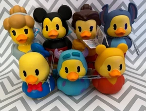 NEW ~ DUCKALOOZ:  DISNEY CHARACTER DUCKS LOT OF 12 CHARACTERS ~ BUY 1 LOT or ALL - Picture 1 of 14