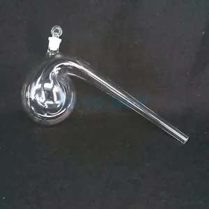 125/250/500/1000/2000ml Borosilicate Glass Retort Ground-in Stopper Flask - Picture 1 of 8