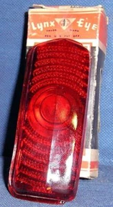 RF1127 1948 Oldsmobile Lynx Eye Stop Tail Light Lens LH 5937491-L-T-541 NORS - Picture 1 of 2