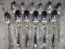 AMERICA - NEW  CHRISTOFLE ART DECO 12 TABLE DINER SPOONS SET FRANCE