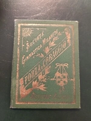Calcio Tessera Football Club Società Ginnastica Milanese Milan Inter 1909 - Immagine 1 di 2