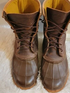 LACROSSE 286126 UPLANDER NYLON LINED BROWN BOOTS NON-INSULATED SIZE 9M - Picture 1 of 12