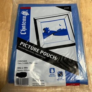 Nuevo paquete de 2 bolsas/bolsas de almacenamiento para fotos Chateau. 4 mils de grosor. 30 pulgadas X 48 pulgadas - Imagen 1 de 3