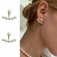 2022 Elegant Fashion Gold Pearl Earrings Ear Stud Women Jewelry Party Gifts