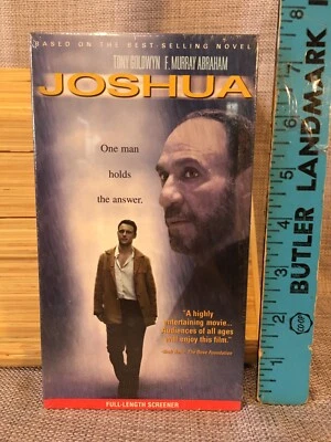 VHS SEALED NEW PROMO SCREENER Joshua Novel Supernatural Goldwyn F Murray Abraham - Image 1 of 4