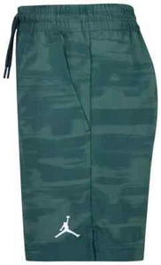 Nike Air Jordan Big Boys' Flight MVP Woven Lined Shorts Oxidized Green Medium - Picture 1 of 7