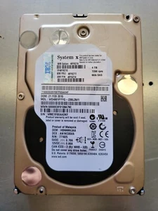 (4TB) WD / IBM 3.5" 4TB 6G SAS ENTERPRISE CAPACITY HARD DRIVE MODEL: WD4001FYYG - Picture 1 of 3