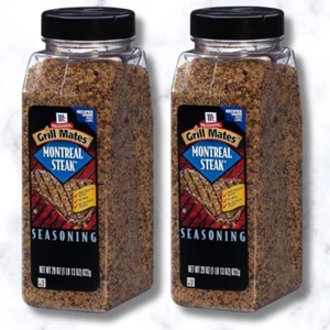 2-Pack ~ McCormick Grill Mates MONTREAL STEAK SEASONING 29oz each=58oz FREE SHIP - Picture 1 of 2