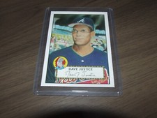 1991 Topps Magazine #TM36 Dave Justice