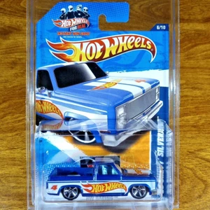Hot Wheels HW Racing '11 '83 Chevy Silverado Blue 6/10 Malaysia 2011 Race Team - Picture 1 of 3