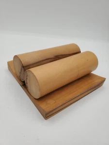 Portacartas de madera australiano David Jackson vintage hecho a mano - RARO - Imagen 1 de 6