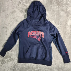 Nike Hombres NFL New England Patriots Sudadera con Capucha Calce Térmico XL Azul Marino - Imagen 1 de 13