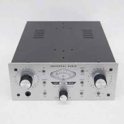 Universal Audio 710 Twin-Finity Microphone Preamp Confirmed Operation Free Ship - Image 1 of 4