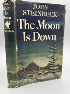The Moon is Down John Steinbeck 1942 - First Edition Second State w/Corrections - Picture 1 of 6