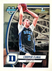 2025 1st Bowman Chrome U Cooper Flagg Prospect RC #16 ¡Base Duke! - Imagen 1 de 3