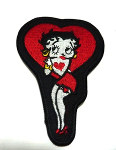 NEU Stickerei Aufnäher - Betty Boop SELTEN Original Pose 4 x 2,75 Zoll - Bild 1 von 4