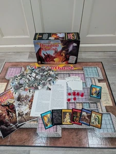 Dungeons & Dragons Dragon Quest Board Game 1992 Incomplete Spares - Picture 1 of 19