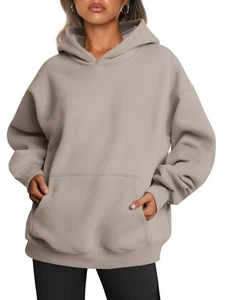 Trendy Queen Womens Oversized Hoodies Fleece Sweatshirts Fall Fashion 2025 Pu... - Picture 1 of 6