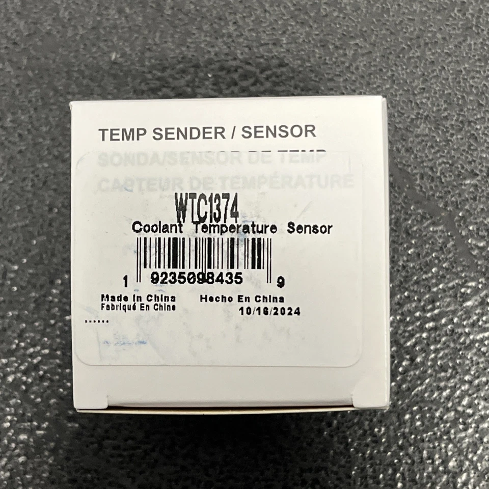 BRAND NEW IN BOX!! CarQuest Coolant Temperature Sensor WTC1374 Foto 1 de 1