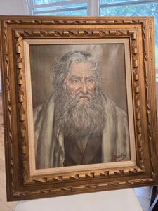 Adrian Rovatkay (1896), Portrait eines Mannes, Öl auf Leinwand, antiker Rahmen, signiert - Bild 1 von 2